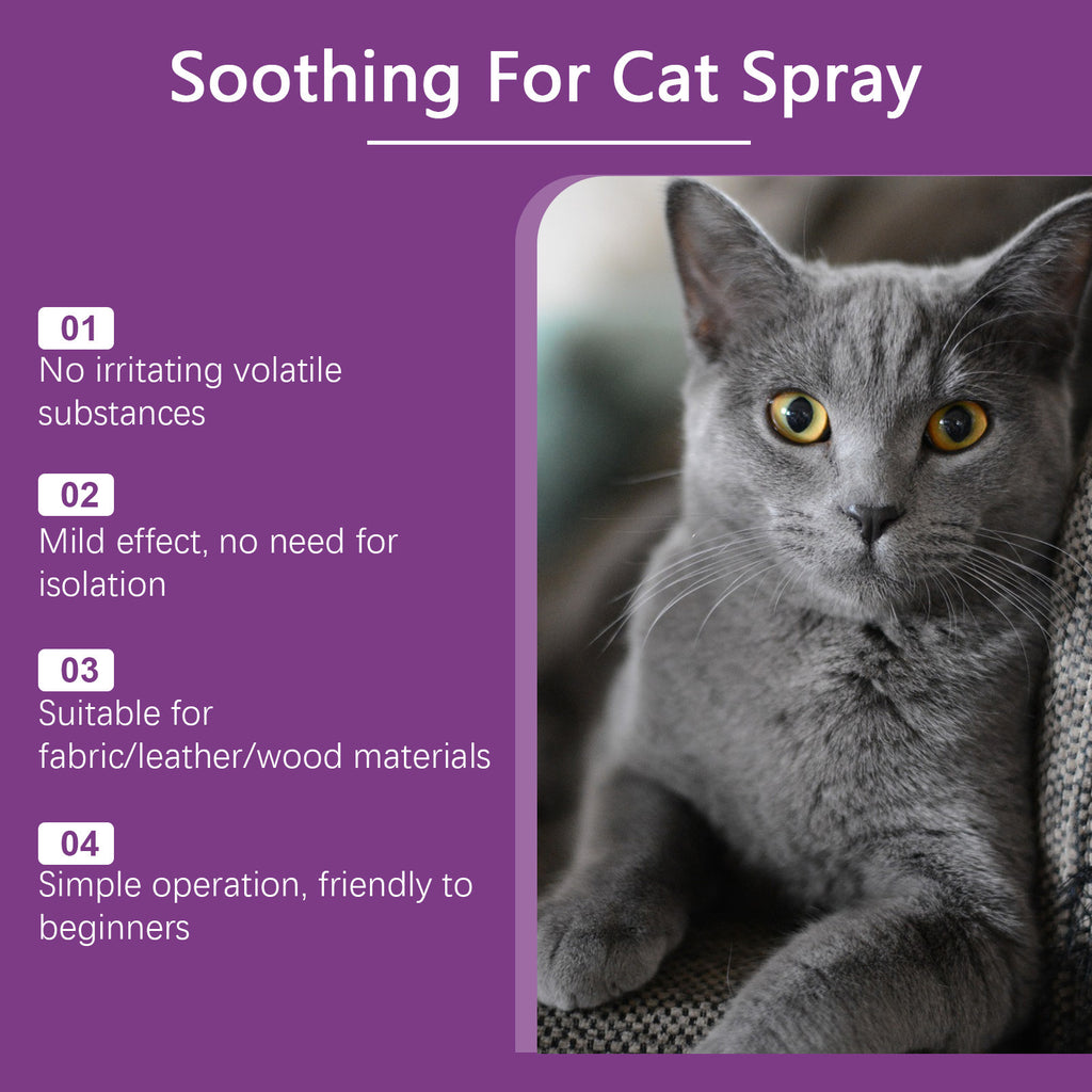 Cat Behavior Guidance Spray with Stress Relief Formula
